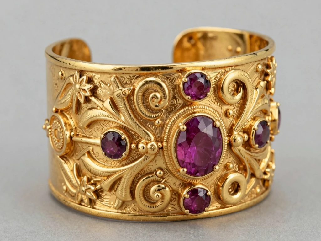 Imperial Gold Cuff